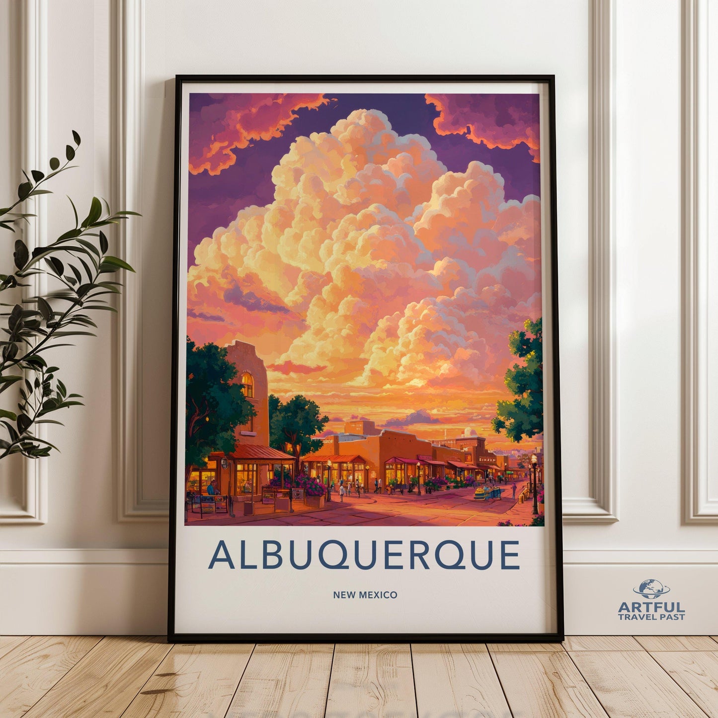 Albuquerque Poster - New Mexico Wall Art