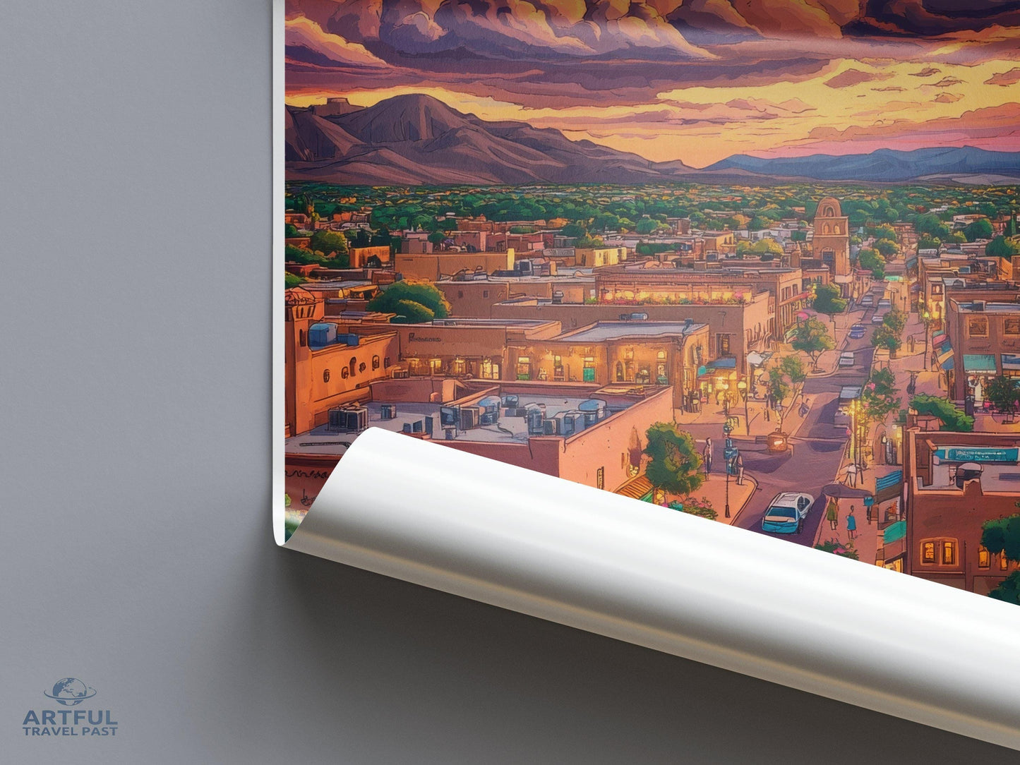 Albuquerque Poster - New Mexico Wall Art