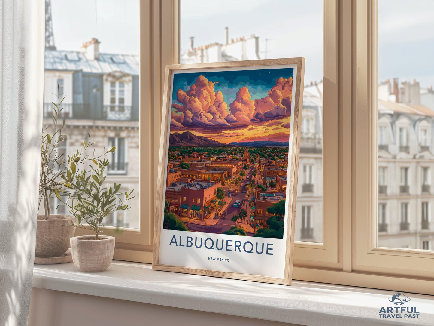 Albuquerque Poster - New Mexico Wall Art