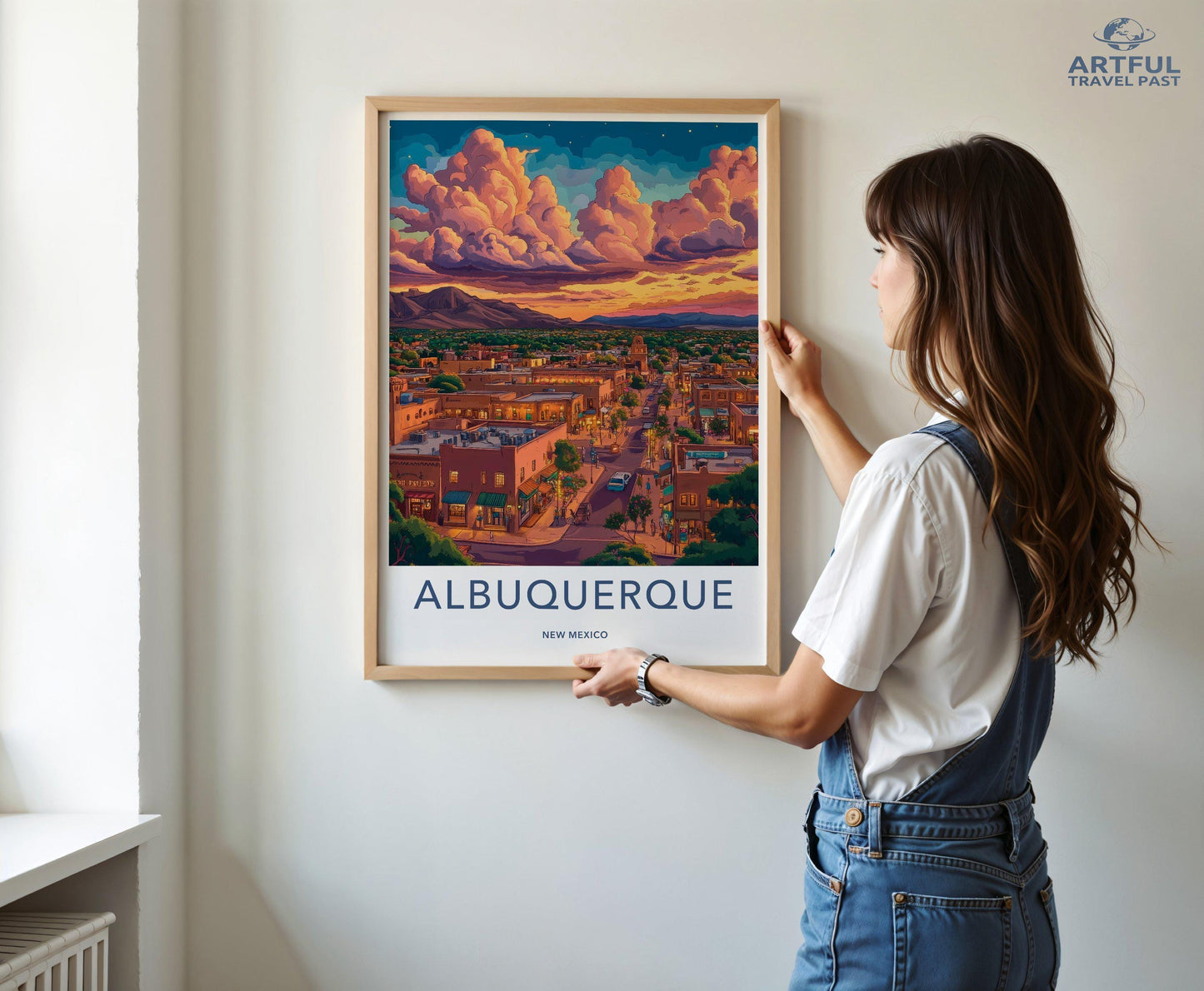 Albuquerque Poster - New Mexico Wall Art