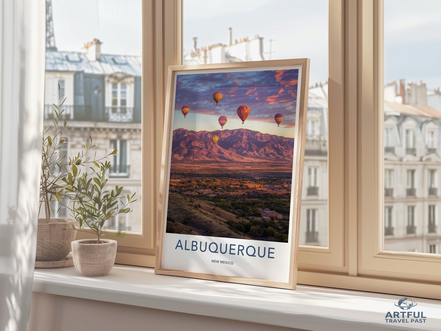 Albuquerque Poster - New Mexico Wall Art