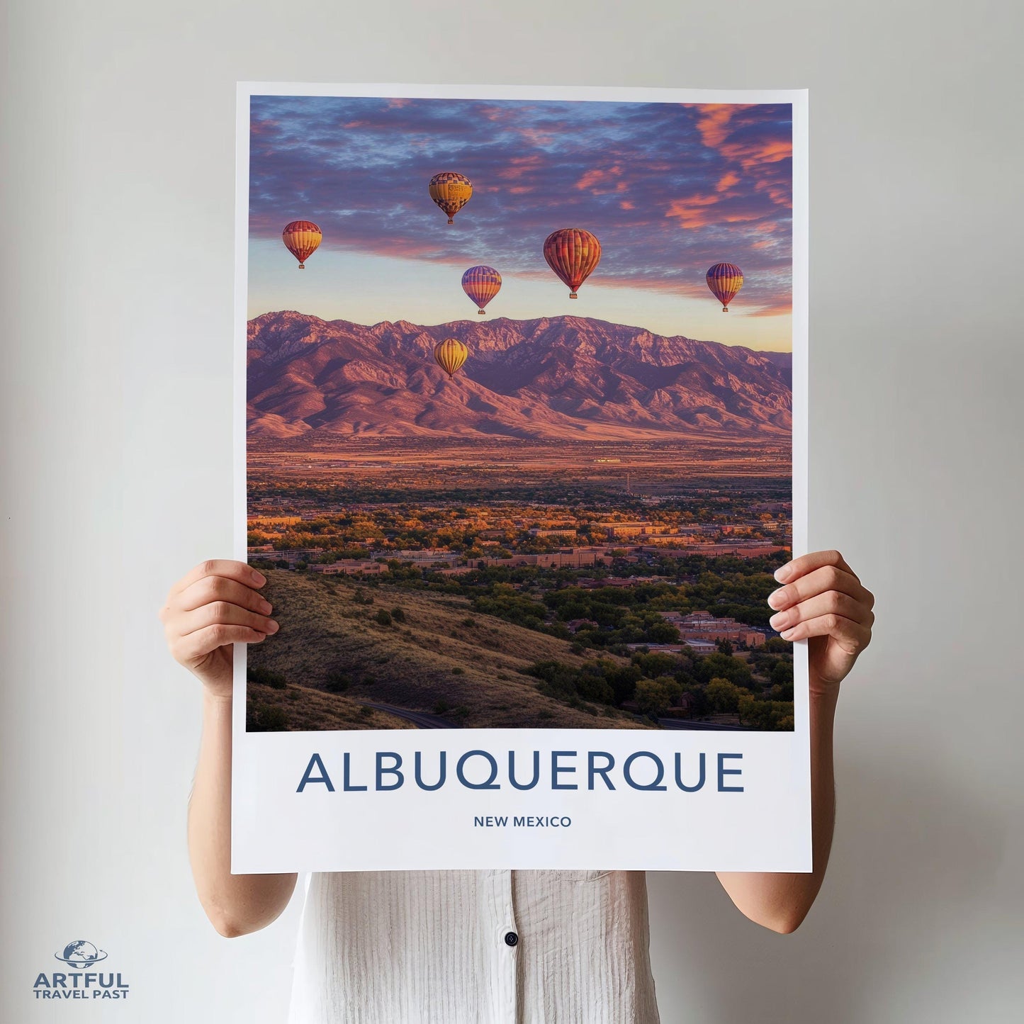 Albuquerque Poster - New Mexico Wall Art