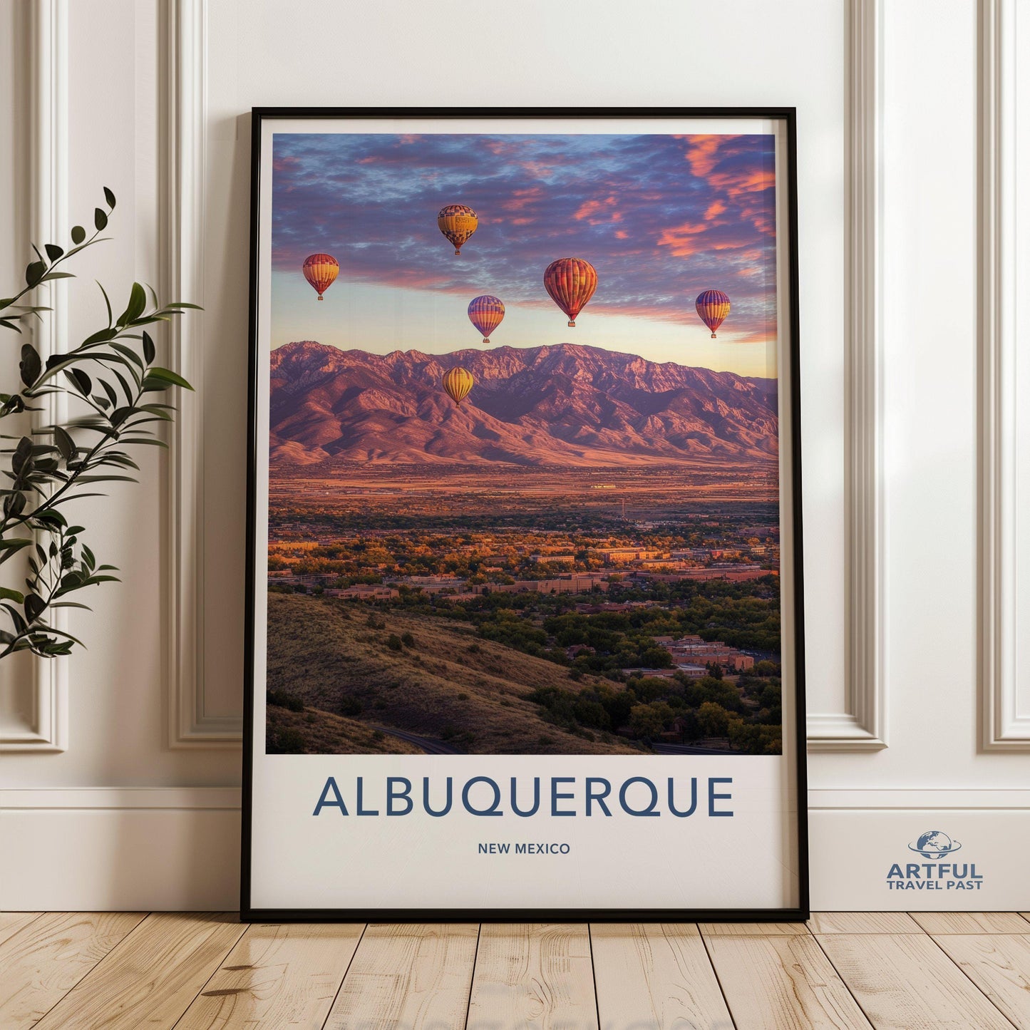 Albuquerque Poster - New Mexico Wall Art