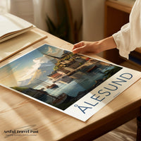 Ã…lesund Poster - Norway Wall Art