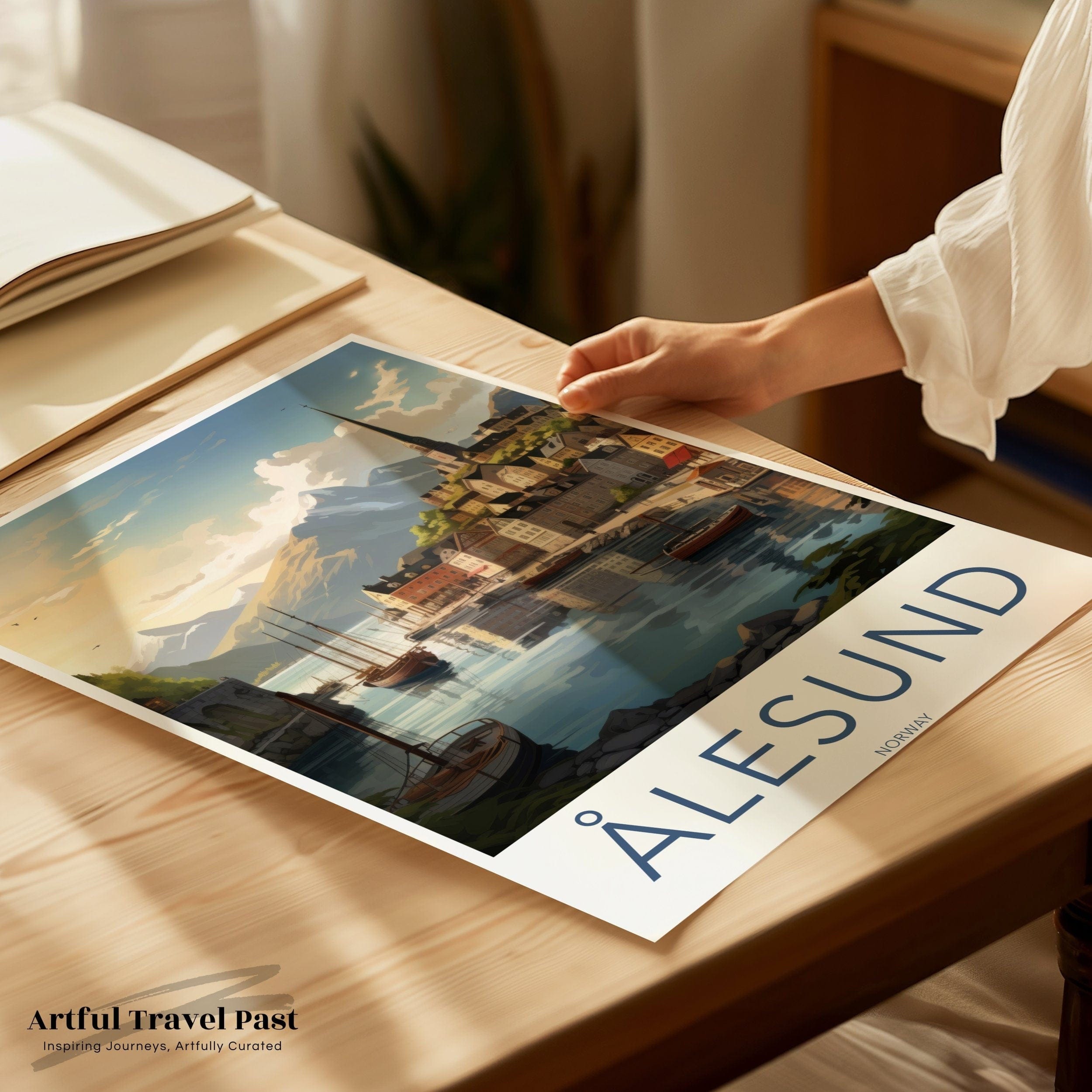 Ã…lesund Poster - Norway Wall Art