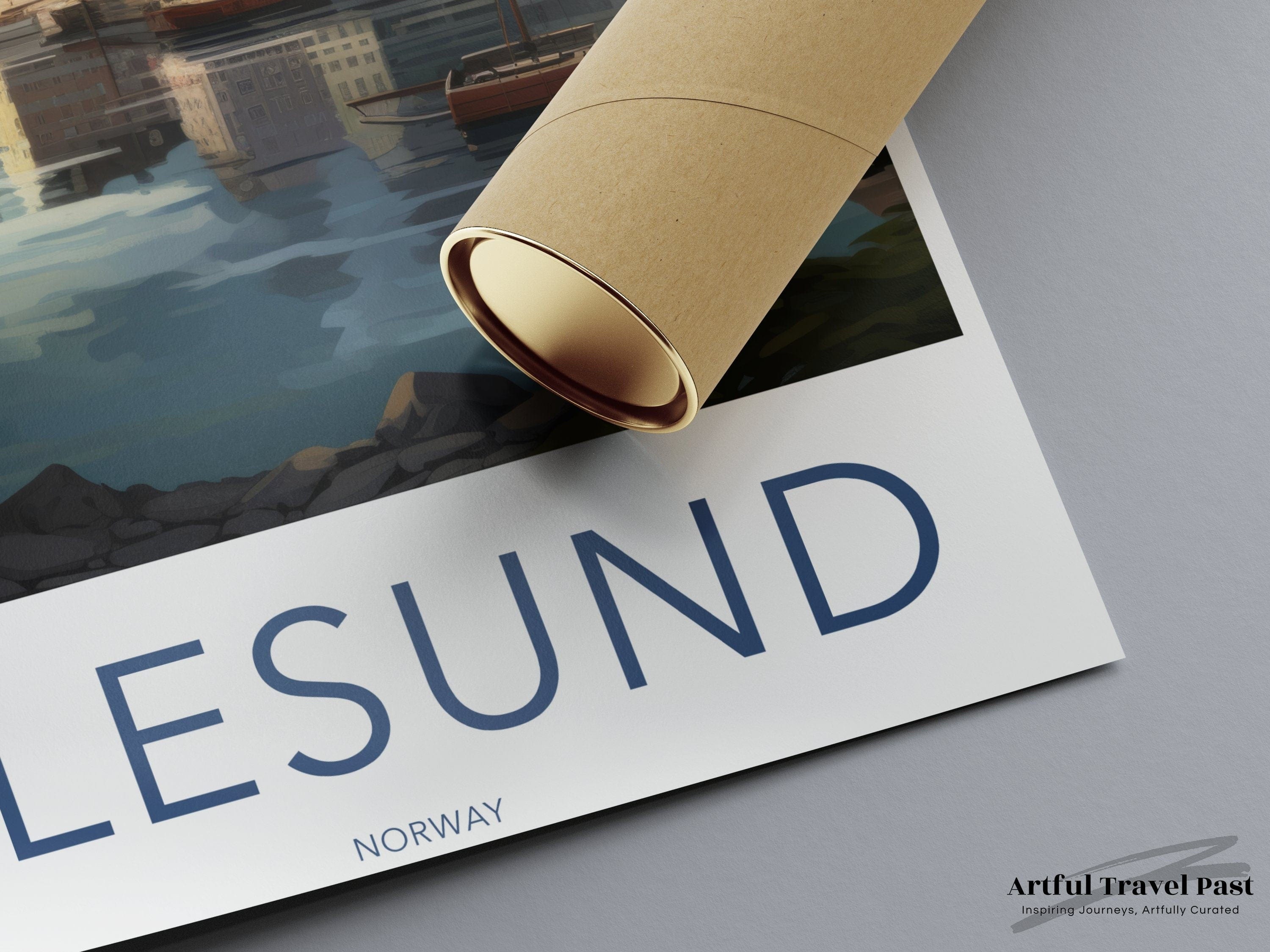 Ã…lesund Poster - Norway Wall Art