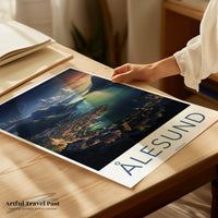 Ã…lesund Poster - Norway Wall Art