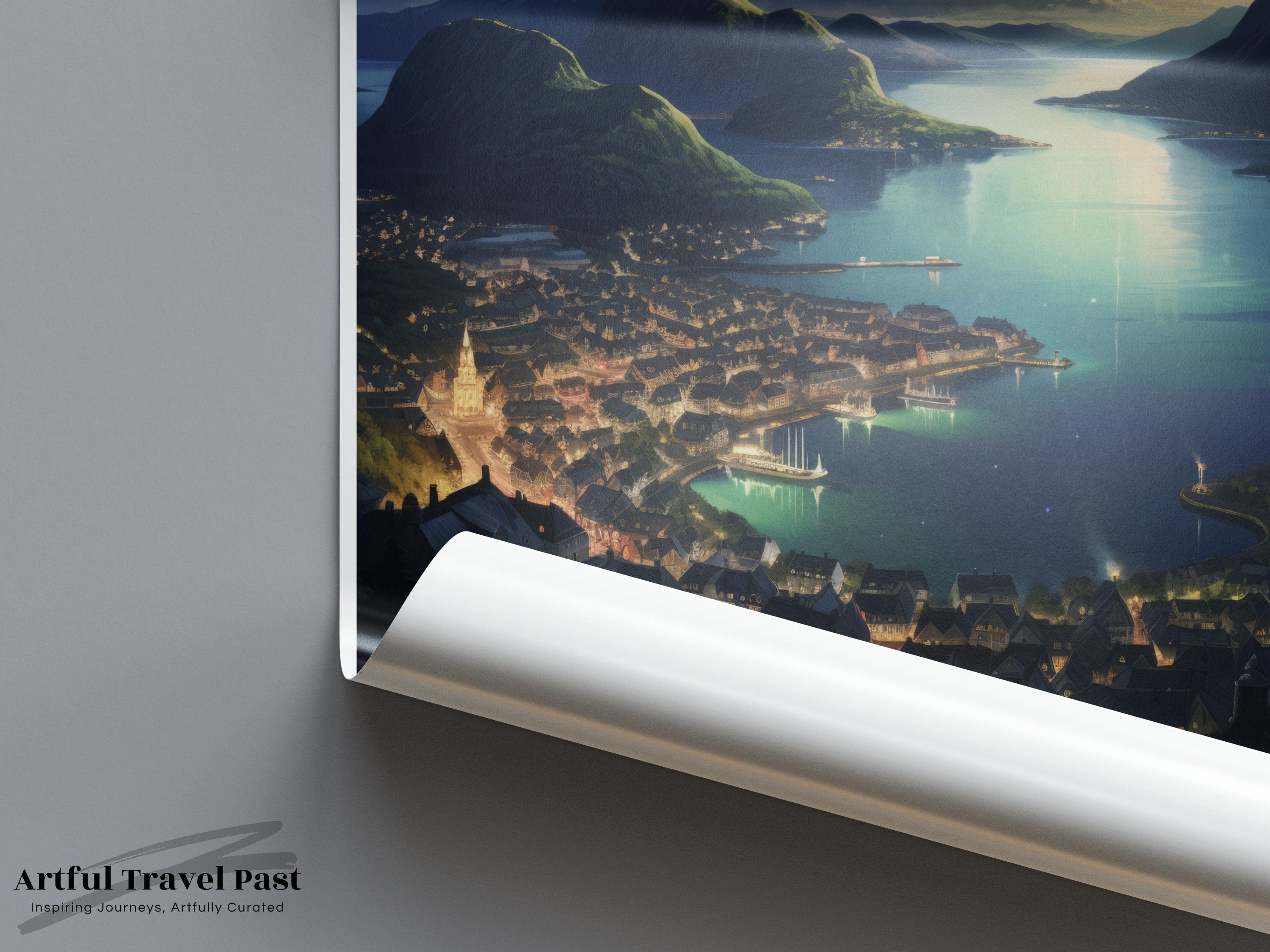 Ã…lesund Poster - Norway Wall Art