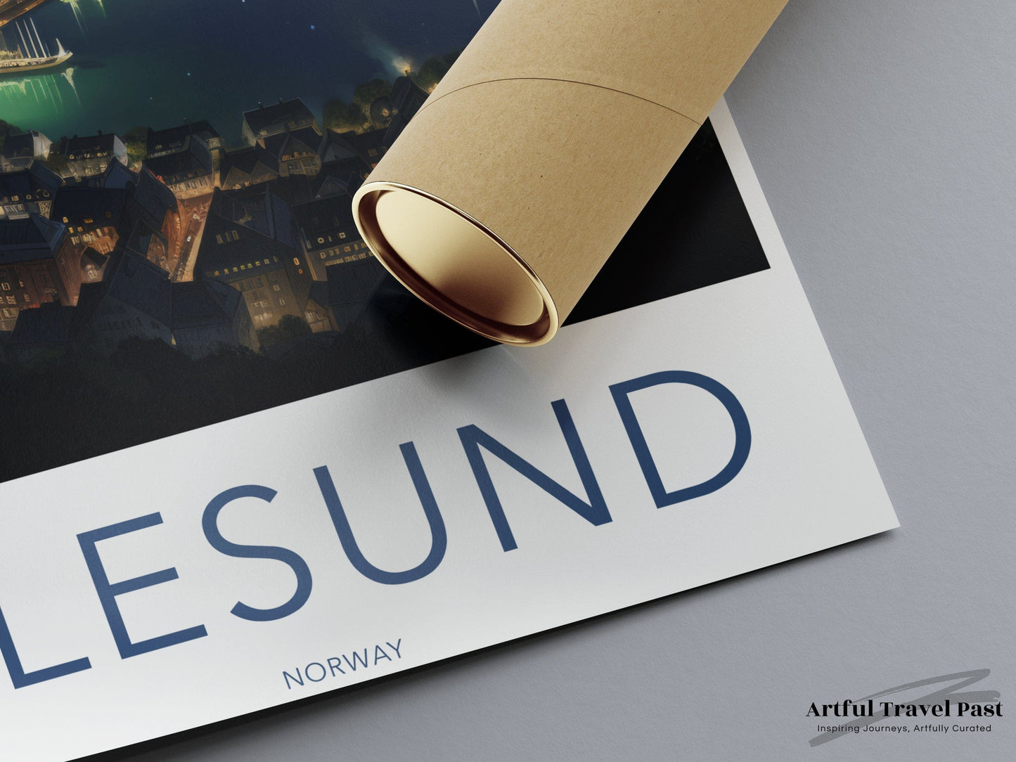 Ã…lesund Poster - Norway Wall Art