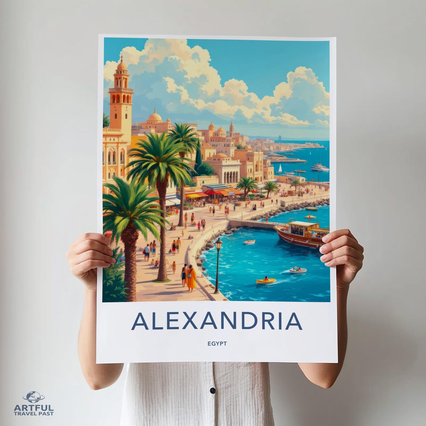 Alexandria Egypt Poster