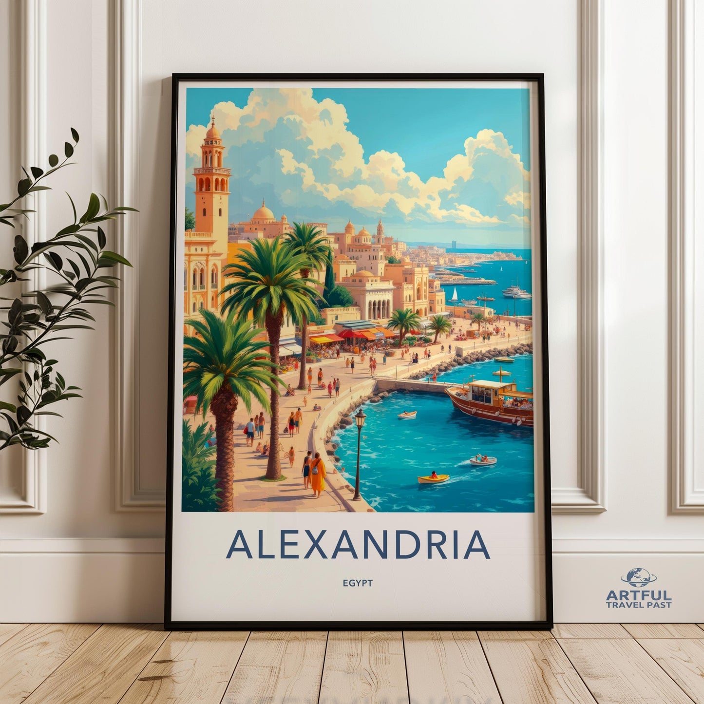 Alexandria Egypt Poster
