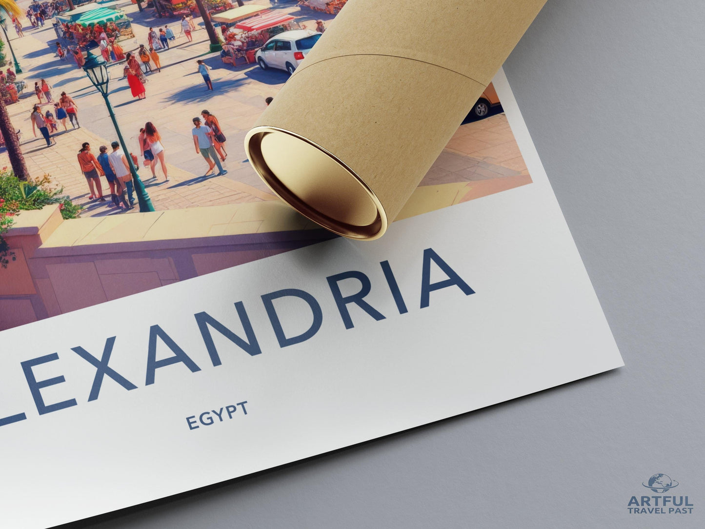 Alexandria Poster - Egypt Wall Art
