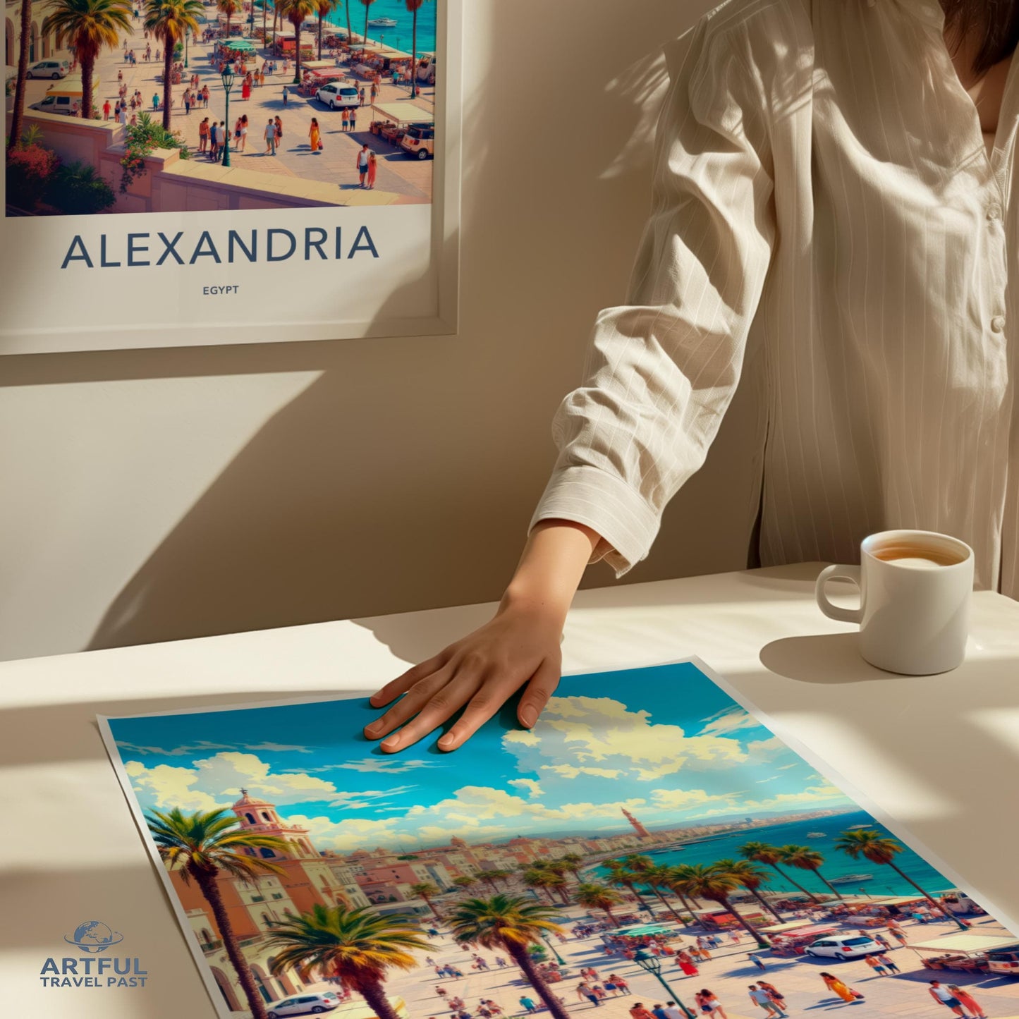 Alexandria Poster - Egypt Wall Art