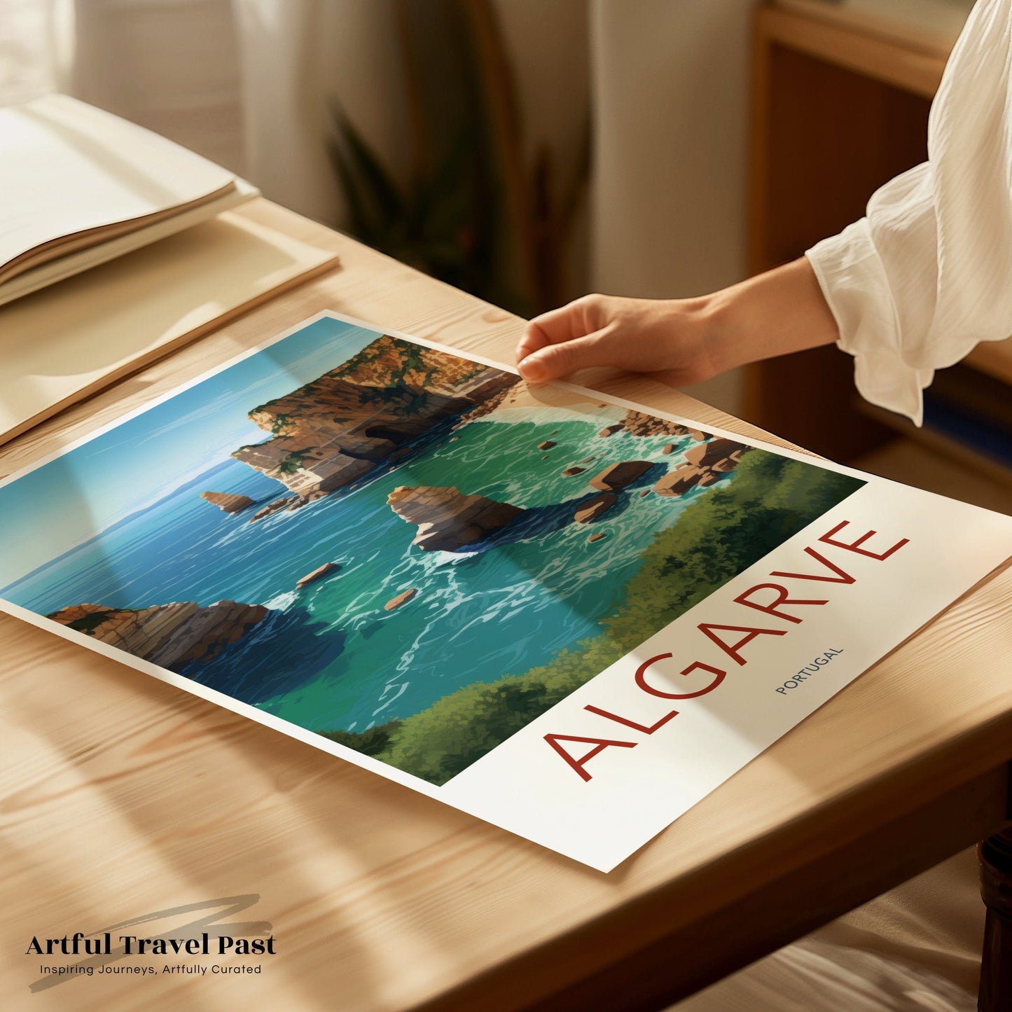Algarve Poster | Portugal Wall Art | Europe Decor