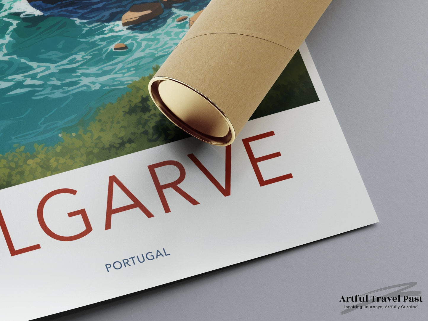 Algarve Poster | Portugal Wall Art | Europe Decor