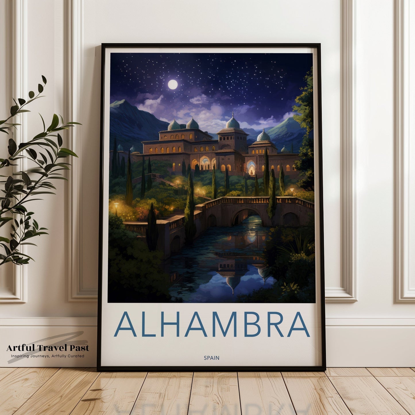 Alhambra Poster - Spain Wall Art