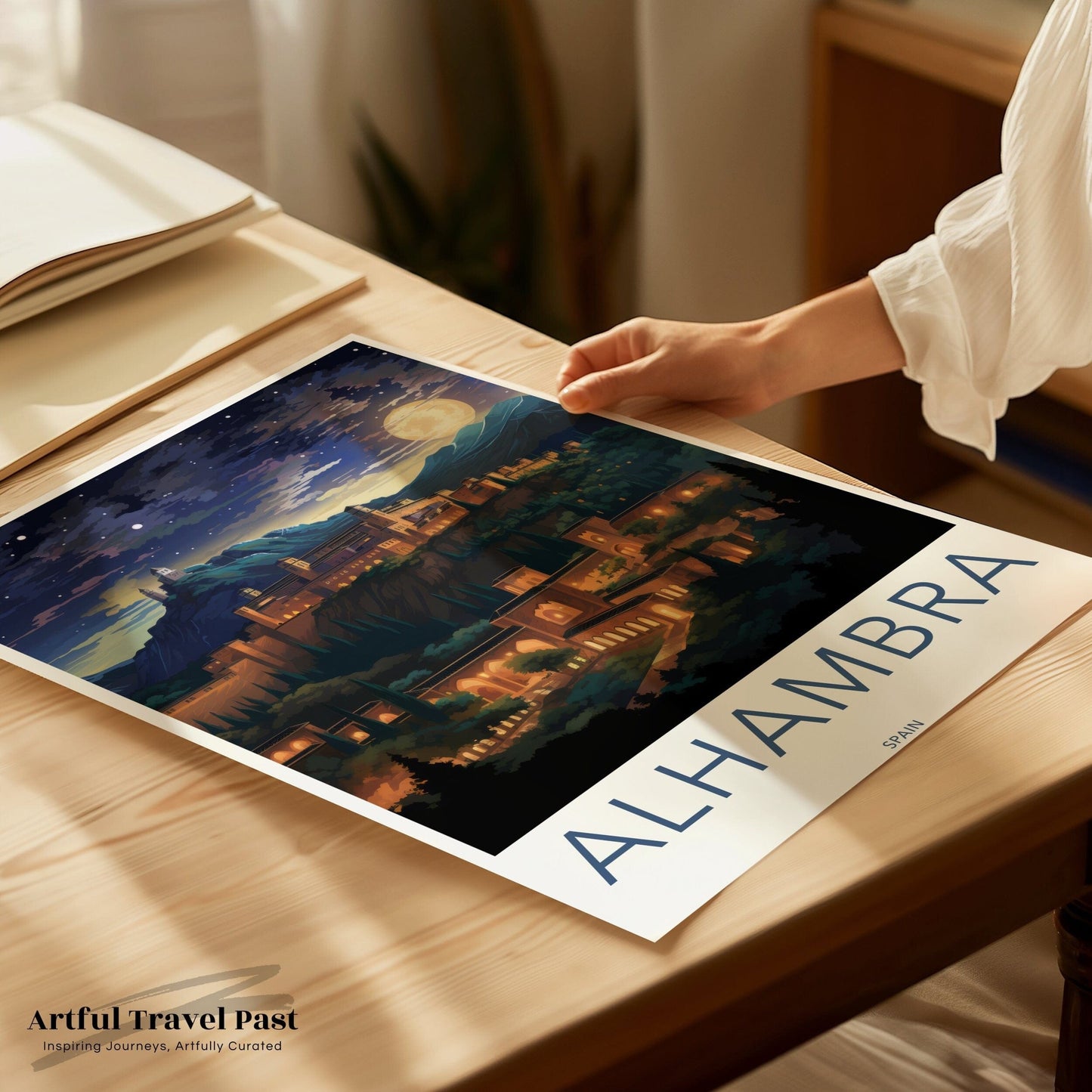 Alhambra Poster - Spain Wall Art