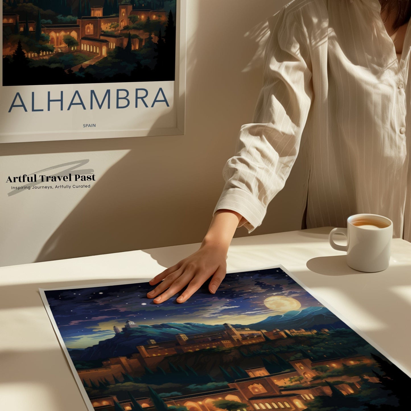 Alhambra Poster - Spain Wall Art