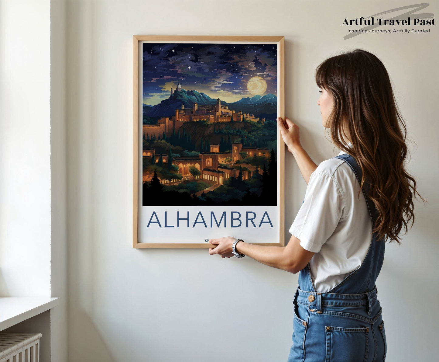 Alhambra Poster - Spain Wall Art