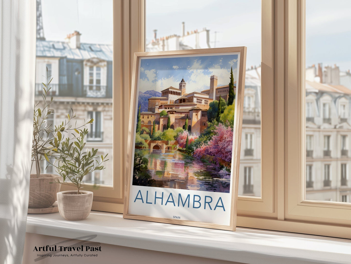 Alhambra Poster - Spain Wall Art