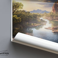 Alice Springs Poster - Australia Wall Art