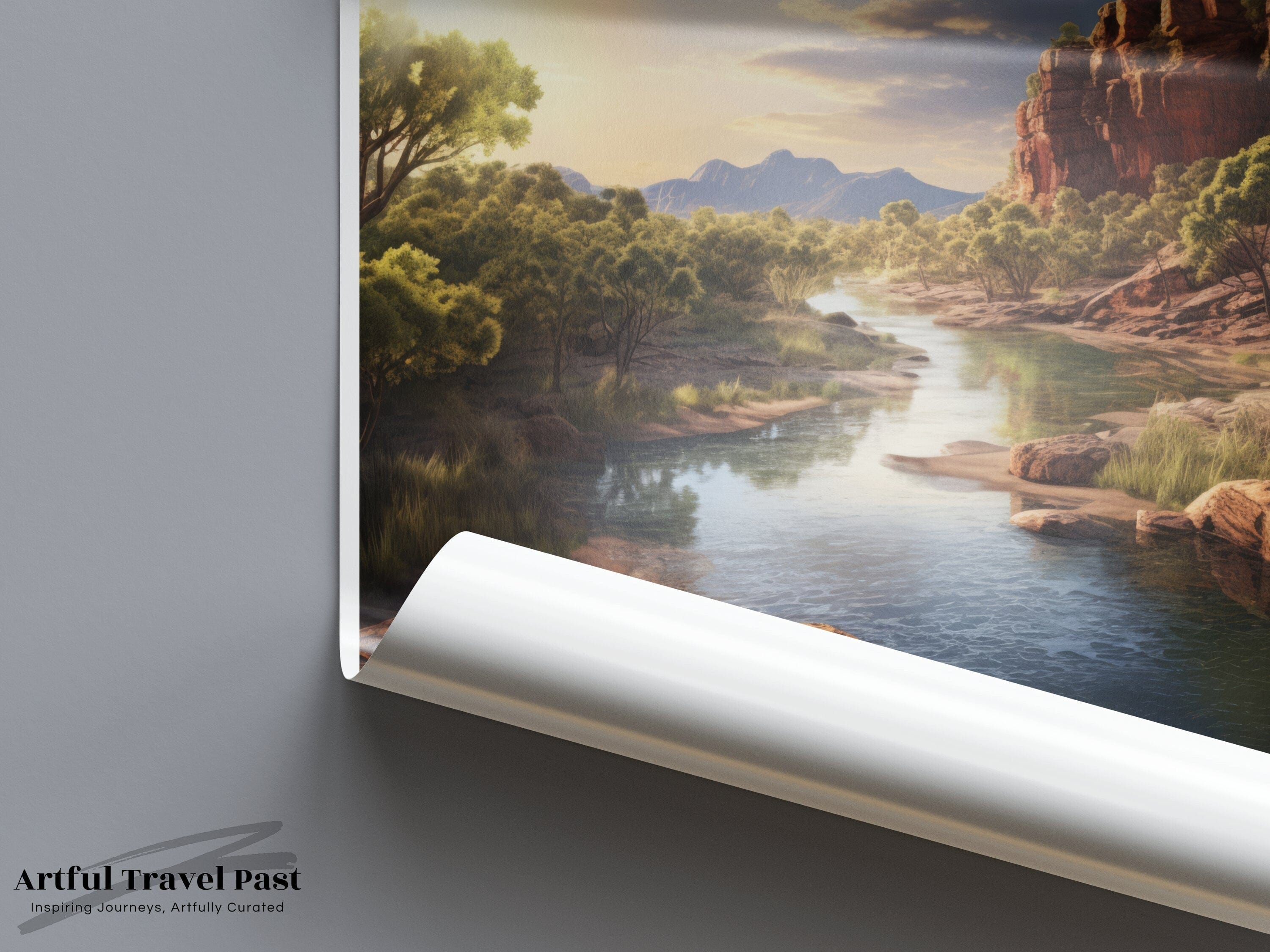 Alice Springs Poster - Australia Wall Art