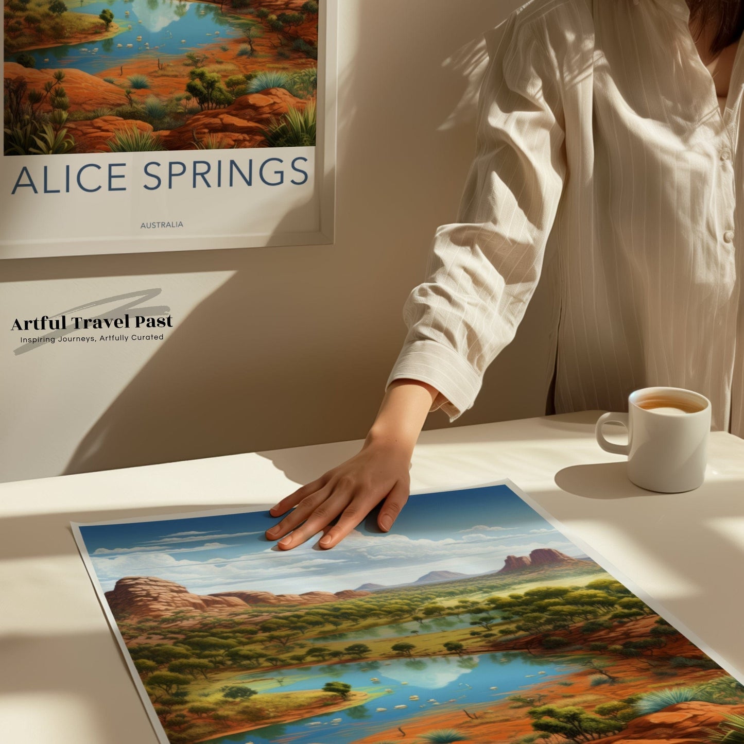 Alice Springs Poster - Australia Wall Art