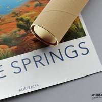 Alice Springs Poster - Australia Wall Art