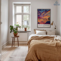 Alice Springs Poster - Australia Wall Art