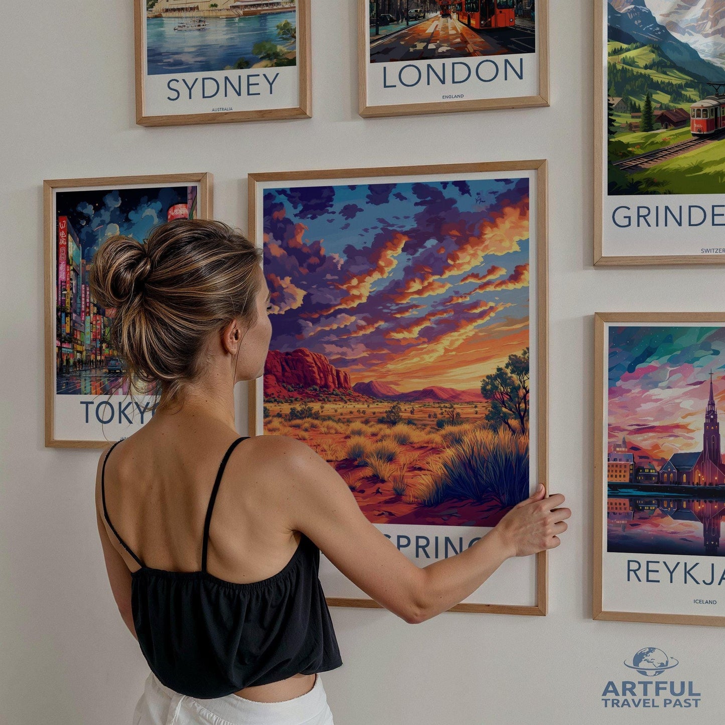 Alice Springs Poster - Australia Wall Art