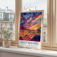 Alice Springs Poster - Australia Wall Art
