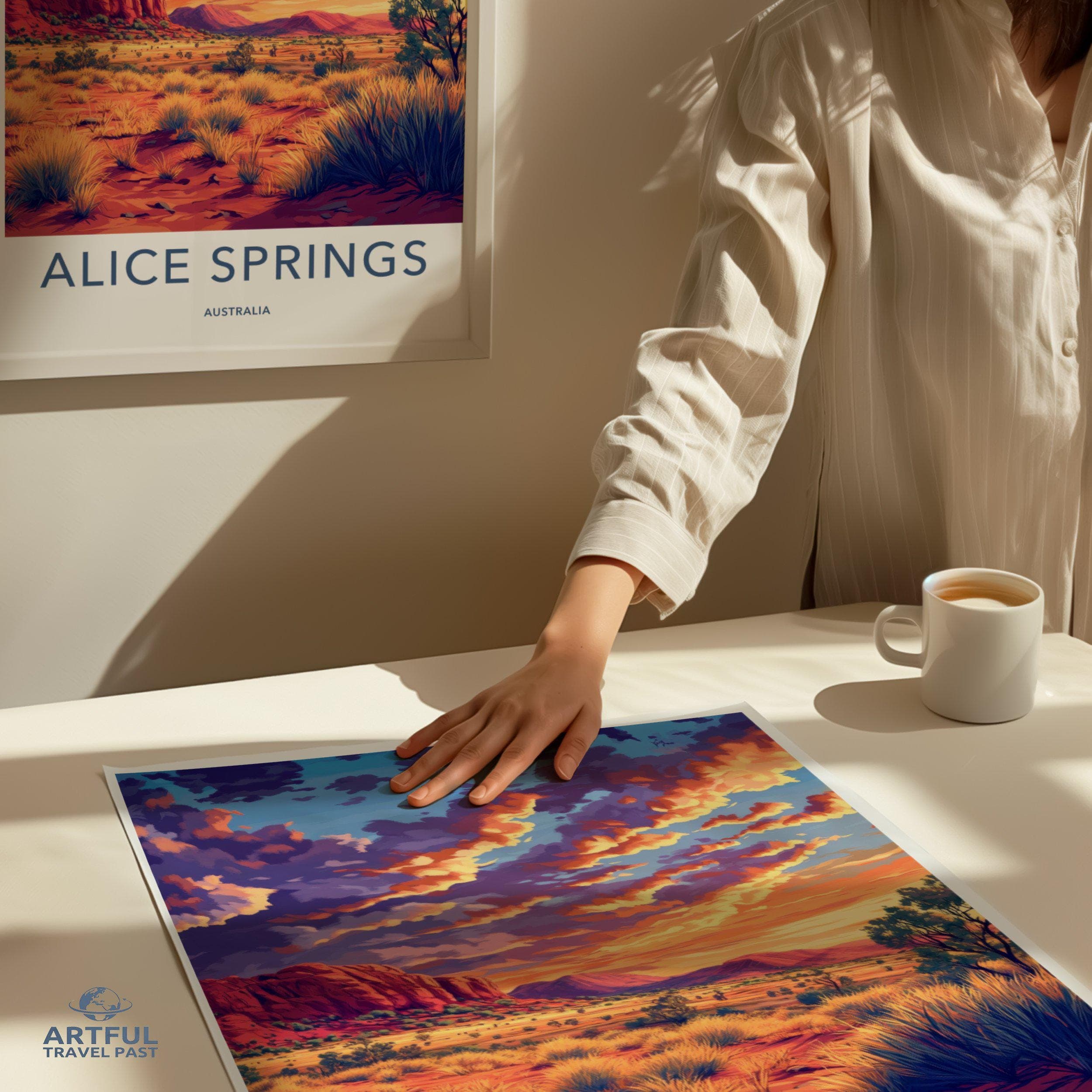 Alice Springs Poster - Australia Wall Art