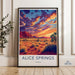 Alice Springs Poster - Australia Wall Art