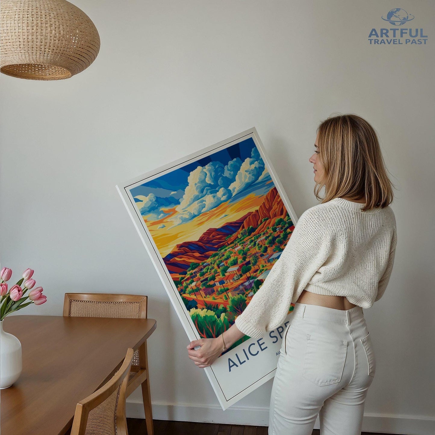 Alice Springs Poster - Australia Wall Art