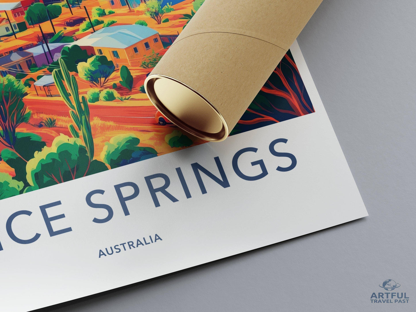Alice Springs Poster - Australia Wall Art