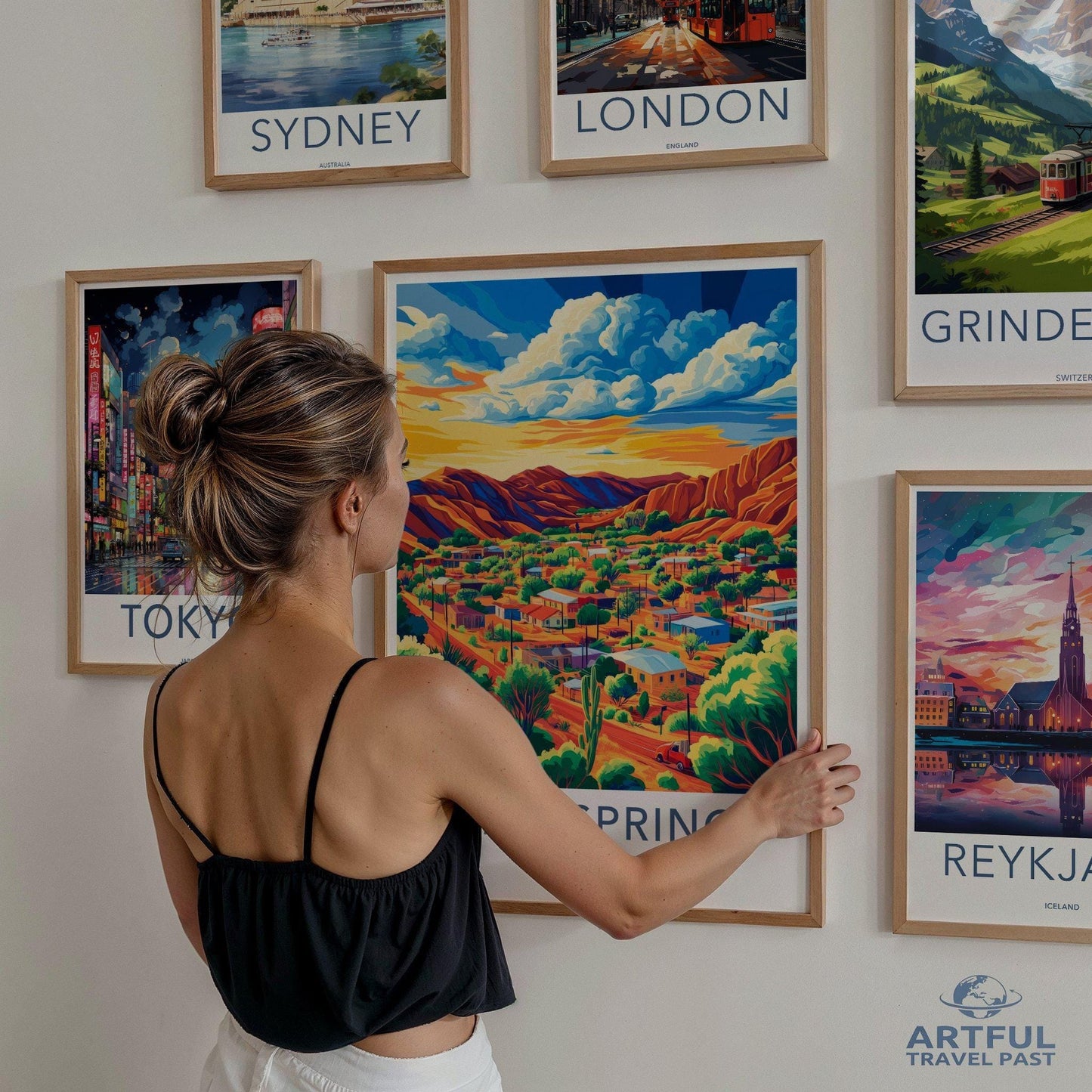 Alice Springs Poster - Australia Wall Art