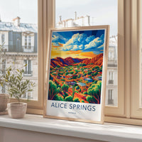 Alice Springs Poster - Australia Wall Art