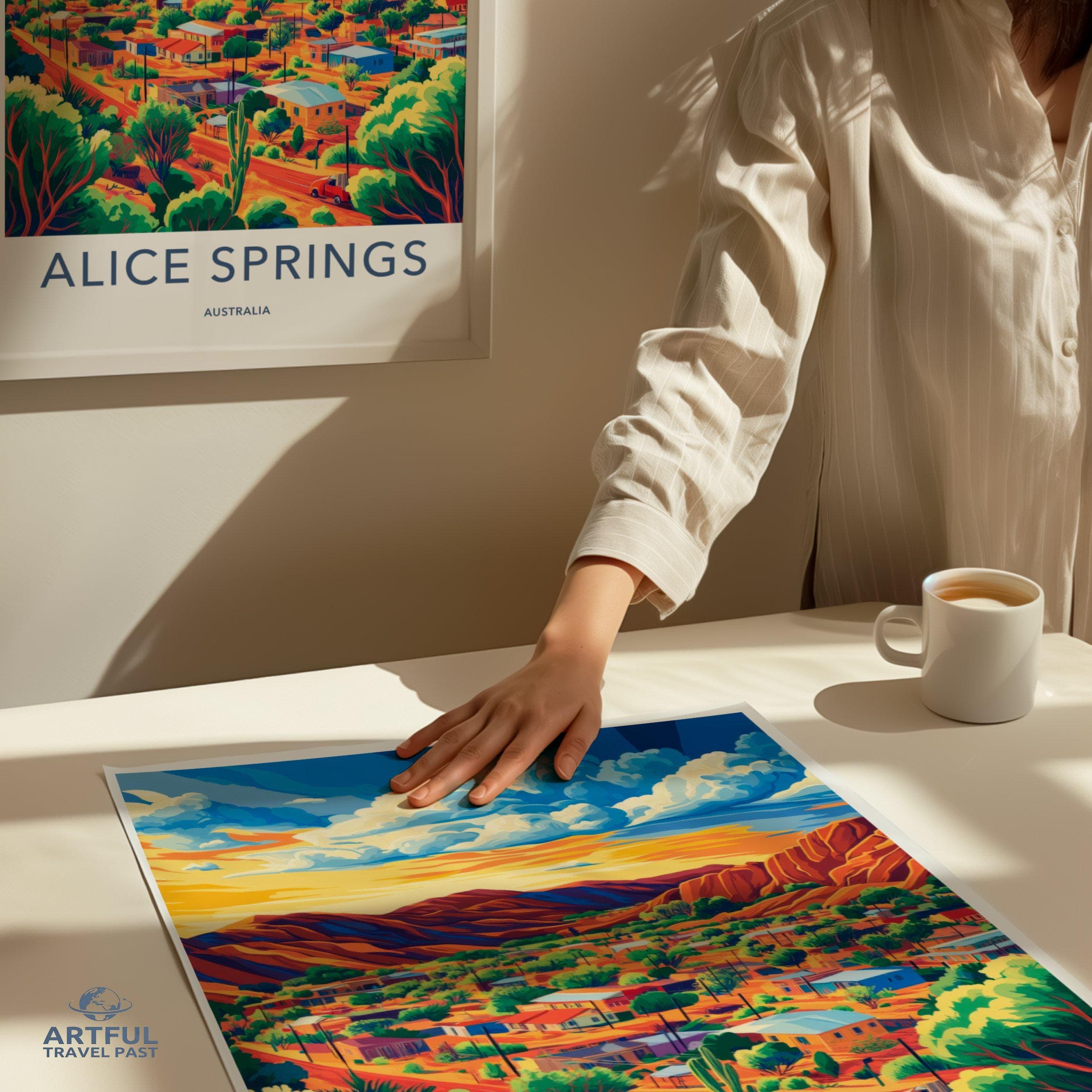 Alice Springs Poster - Australia Wall Art