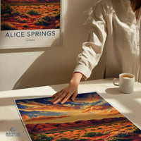 Alice Springs Poster - Australia Wall Art