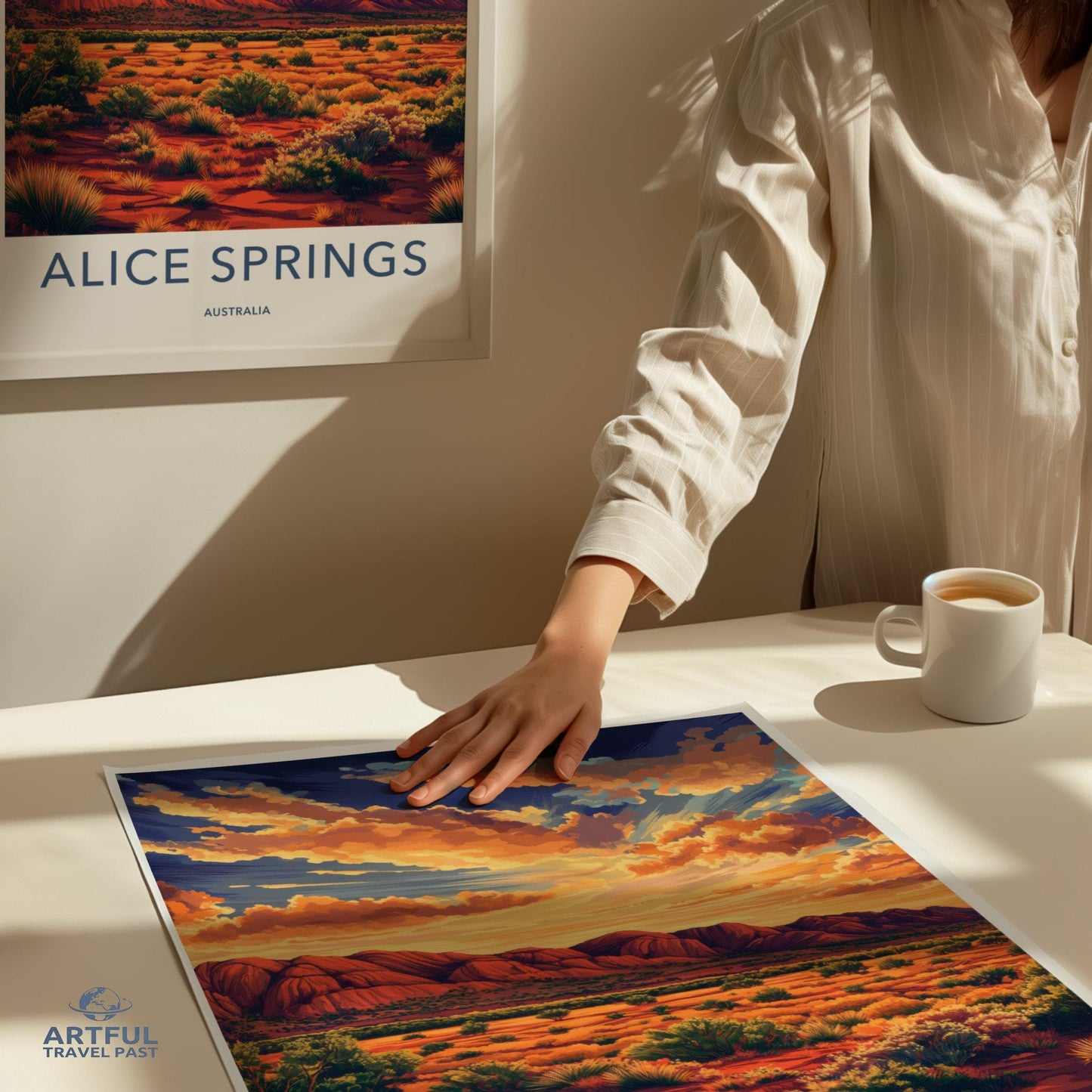 Alice Springs Poster - Australia Wall Art