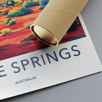 Alice Springs Poster - Australia Wall Art