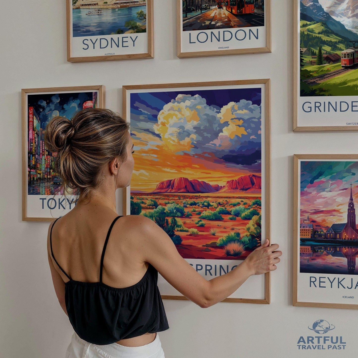 Alice Springs Poster - Australia Wall Art