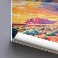 Alice Springs Poster - Australia Wall Art