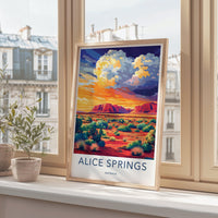 Alice Springs Poster - Australia Wall Art