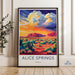 Alice Springs Poster - Australia Wall Art