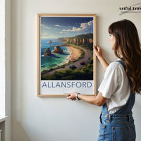 Allansford Poster - Australia Wall Art