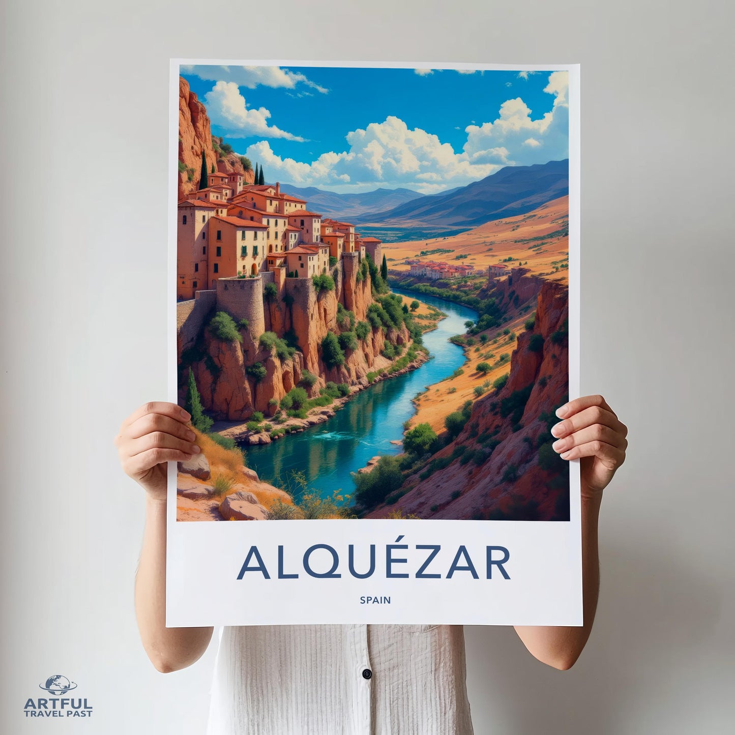 Alquezar Poster - Spain Wall Art