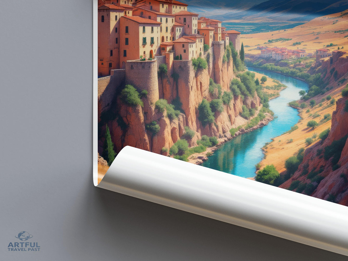 Alquezar Poster - Spain Wall Art