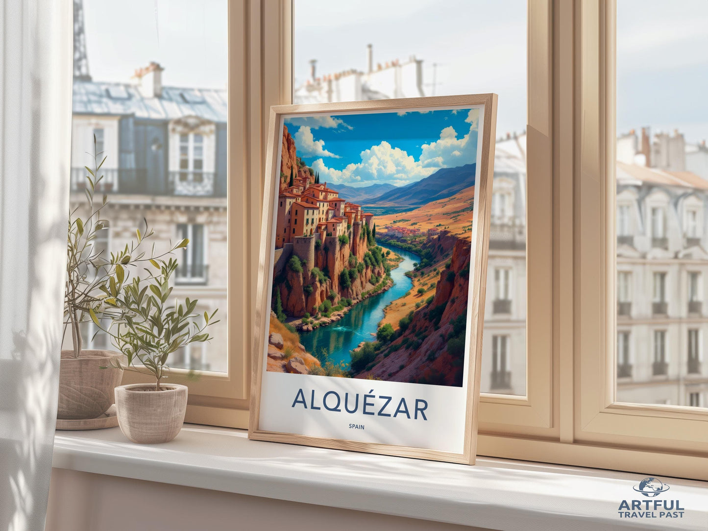 Alquezar Poster - Spain Wall Art