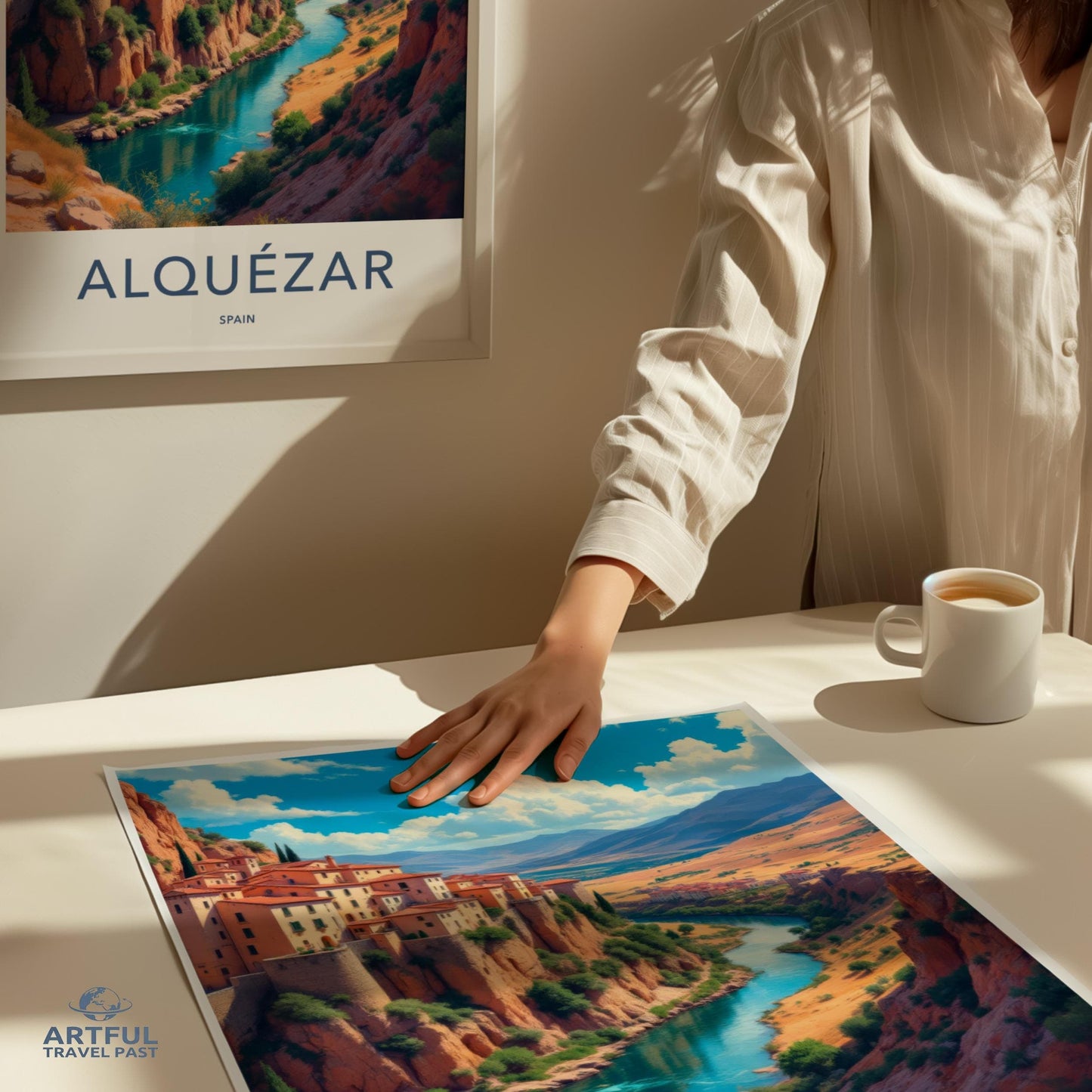 Alquezar Poster - Spain Wall Art